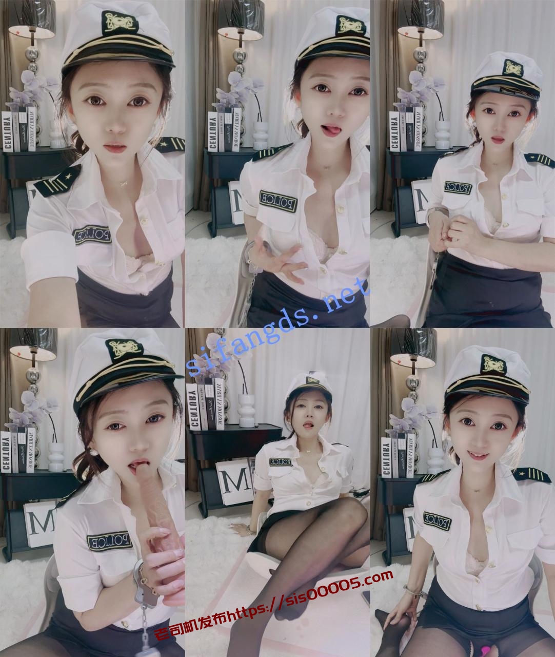 重磅！绝美御姐~【星星】逆天容颜~空姐服黑丝配~道具自慰~
