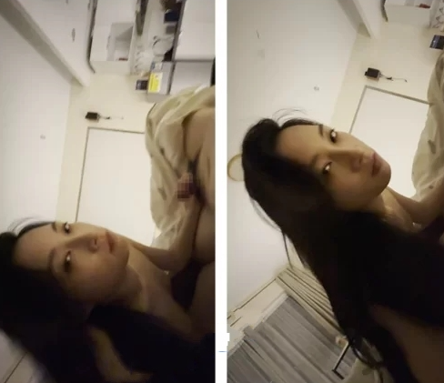 云盘高质露脸A级泄密，大学美女男生寝室做爱，被男友调教成小母狗全裸勇闯男厕所，主打真实刺激(20V)857M